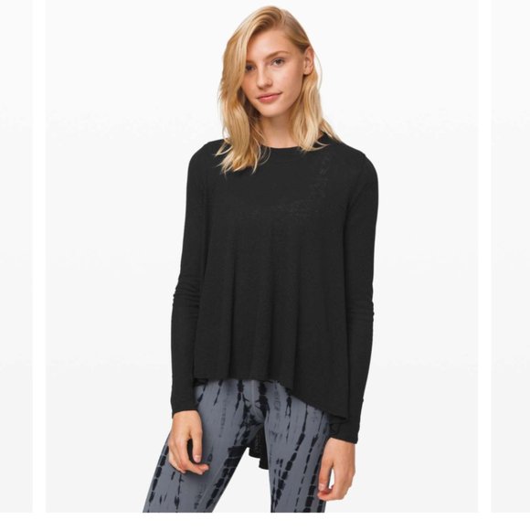 Lululemon soft Dare to Drape Long Sleeve Size XS - Picture 1 of 15